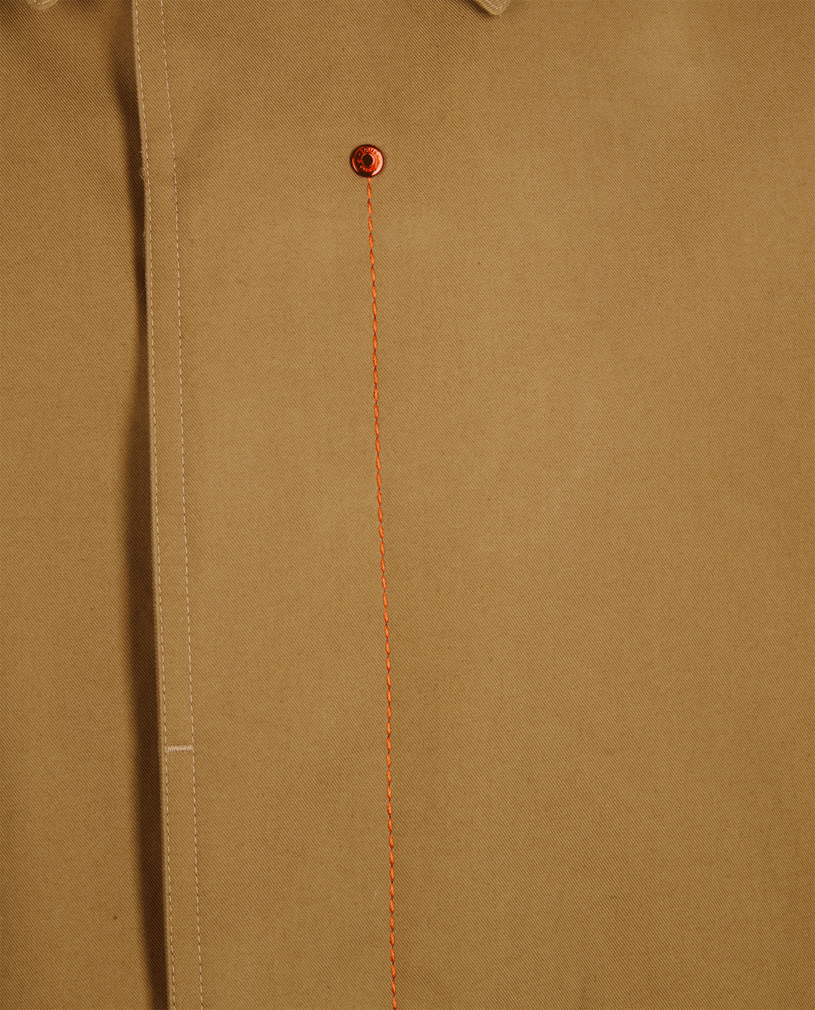 Hermes Long Trench, &pound;795, Clothing, Brown, Cotton, Other view