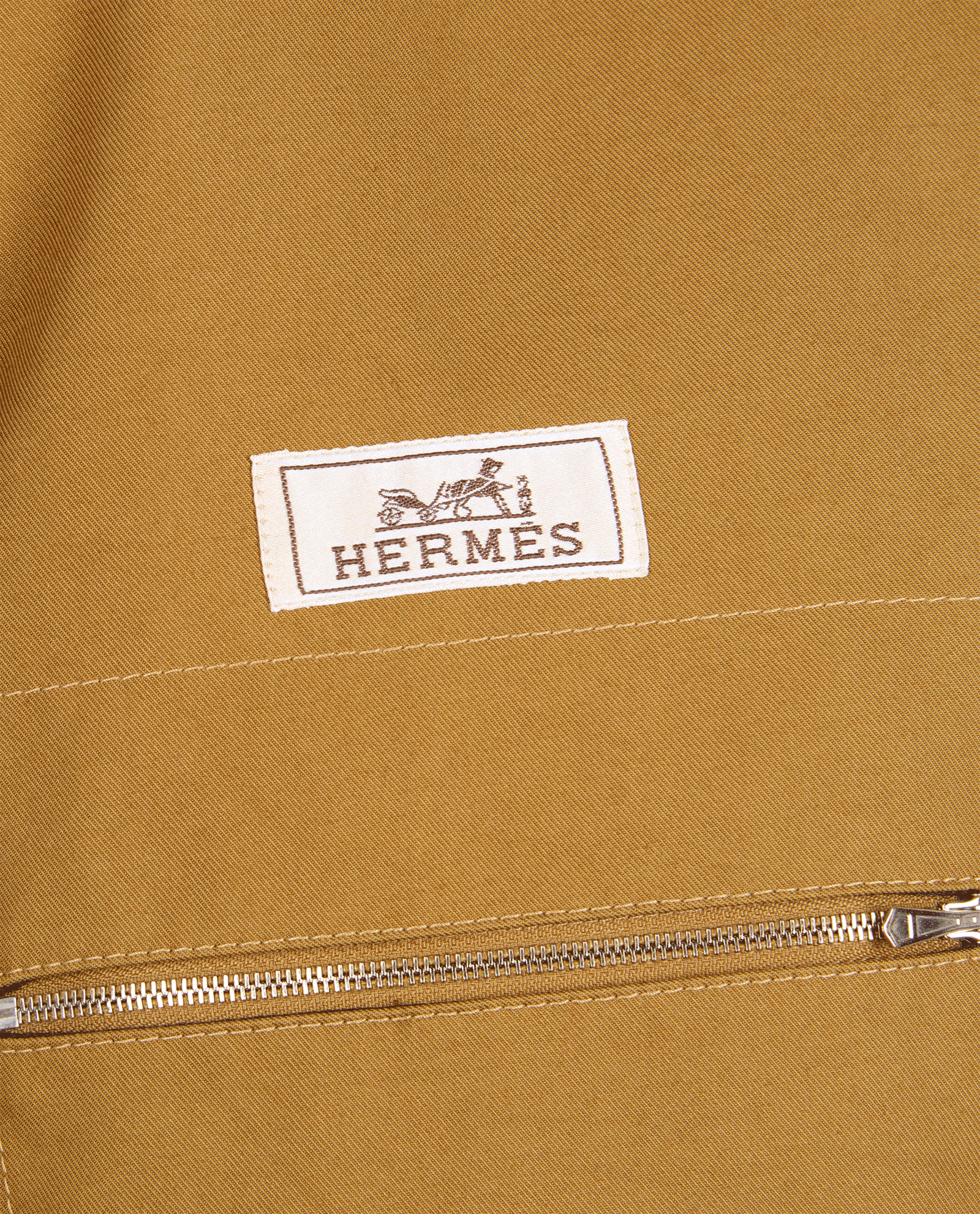 Hermes Long Trench, &pound;795, Clothing, Brown, Cotton, Other view
