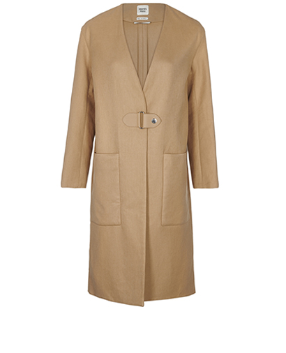 Hermes Supple Coat, &pound;1,200, Clothing, Tan, Cotton/Linen, Front view