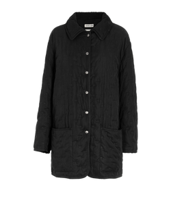 Hermes Quilted Jacket, Polyester, Black, UK 16, 2*