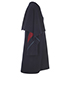 Hermes Cashmere Cape Coat, side view