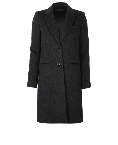 Joseph Midi Coat, front view