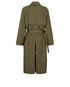 Kenzo Long Quilted Padded Trench, back view