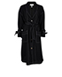 Loewe Duster Stitch Detail Coat, front view