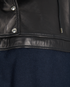 Loewe Hooded Cape Coat, £650, Clothing, Black/Navy, Cashmere/Leather/Wool, Other view