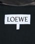 Loewe Hooded Cape Coat, £650, Clothing, Black/Navy, Cashmere/Leather/Wool, Other view