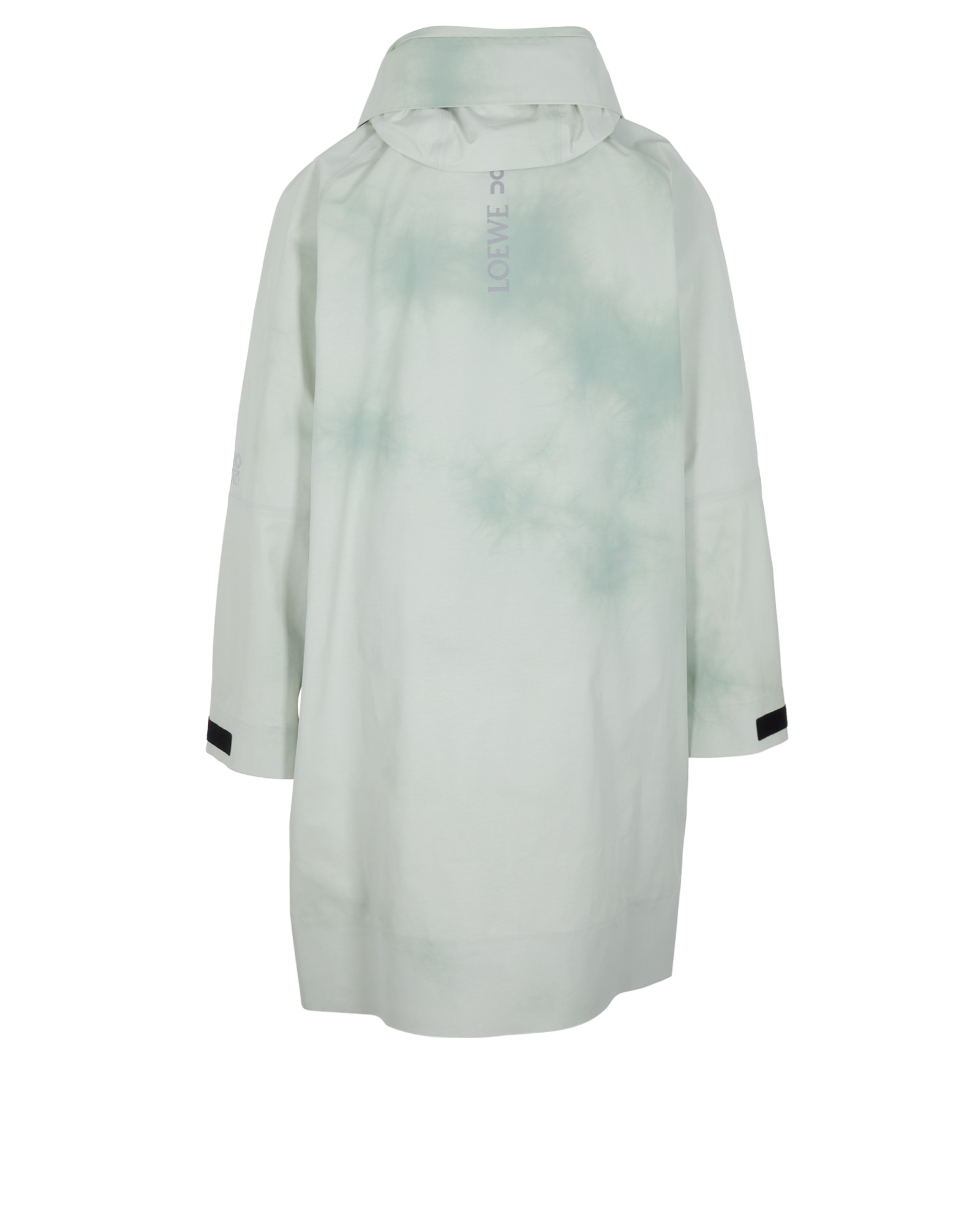 Loewe x On Technical Parka, &pound;560, Clothing, Green, Polyester (Polymer), Back view