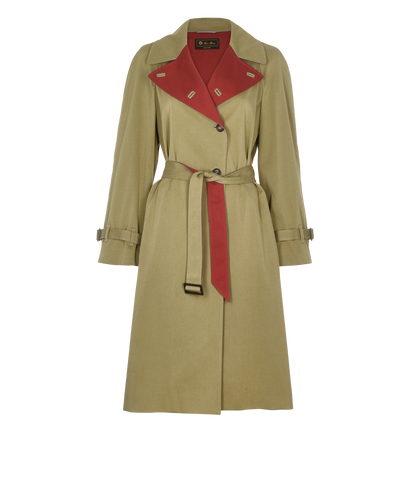 Loro Piana Trench Coat, front view