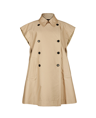 Louis Vuitton Short Sleeve Double Breast Trench, front view
