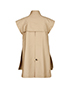 Louis Vuitton Short Sleeve Double Breast Trench, back view