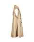 Louis Vuitton Short Sleeve Double Breast Trench, side view