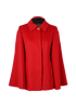 Louis Vuitton Cape Coat, &pound;350, Clothing, Red, Wool, Front view