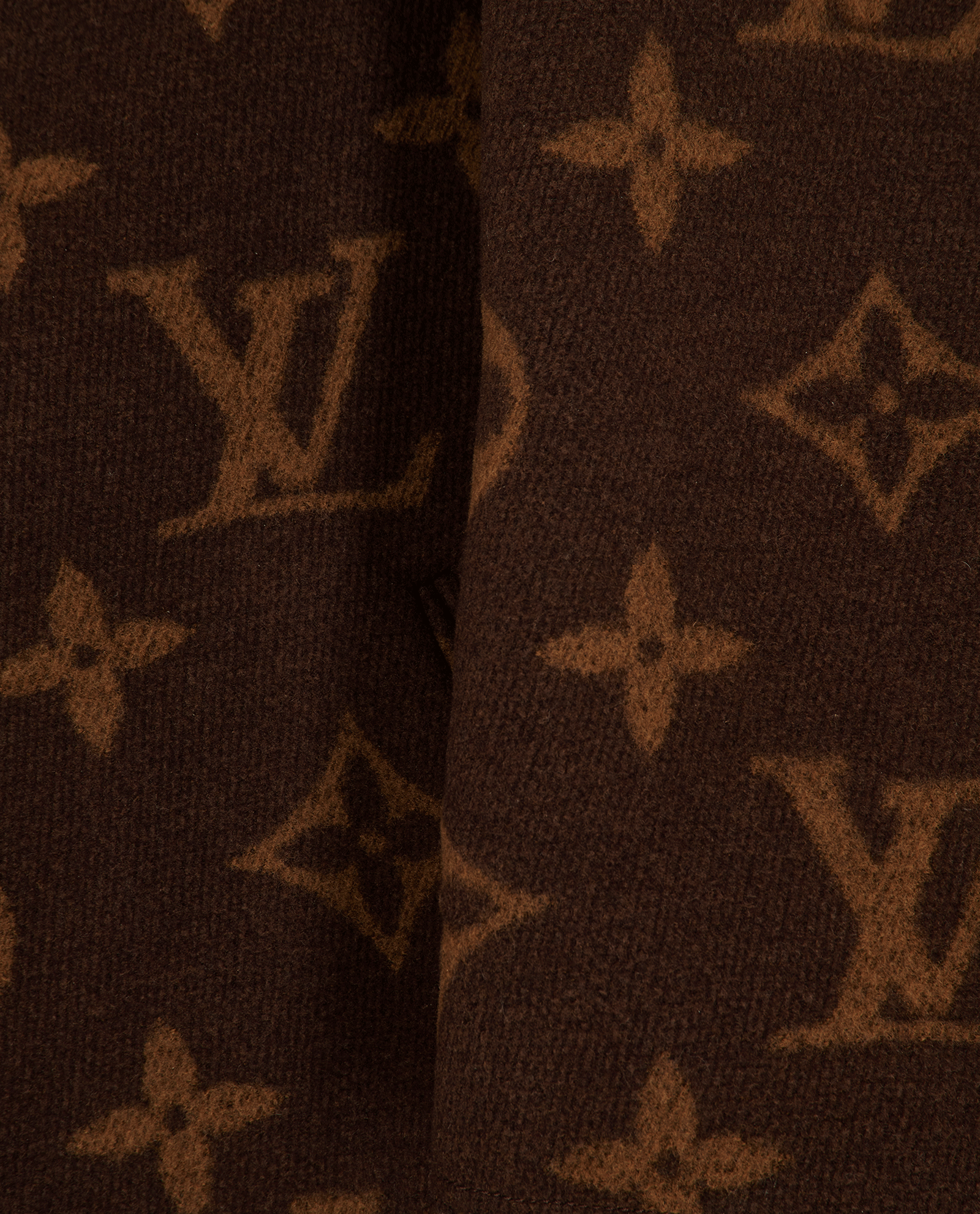 Louis Vuitton Monogram Coat, &pound;1,400, Clothing, Brown, Wool, Other view