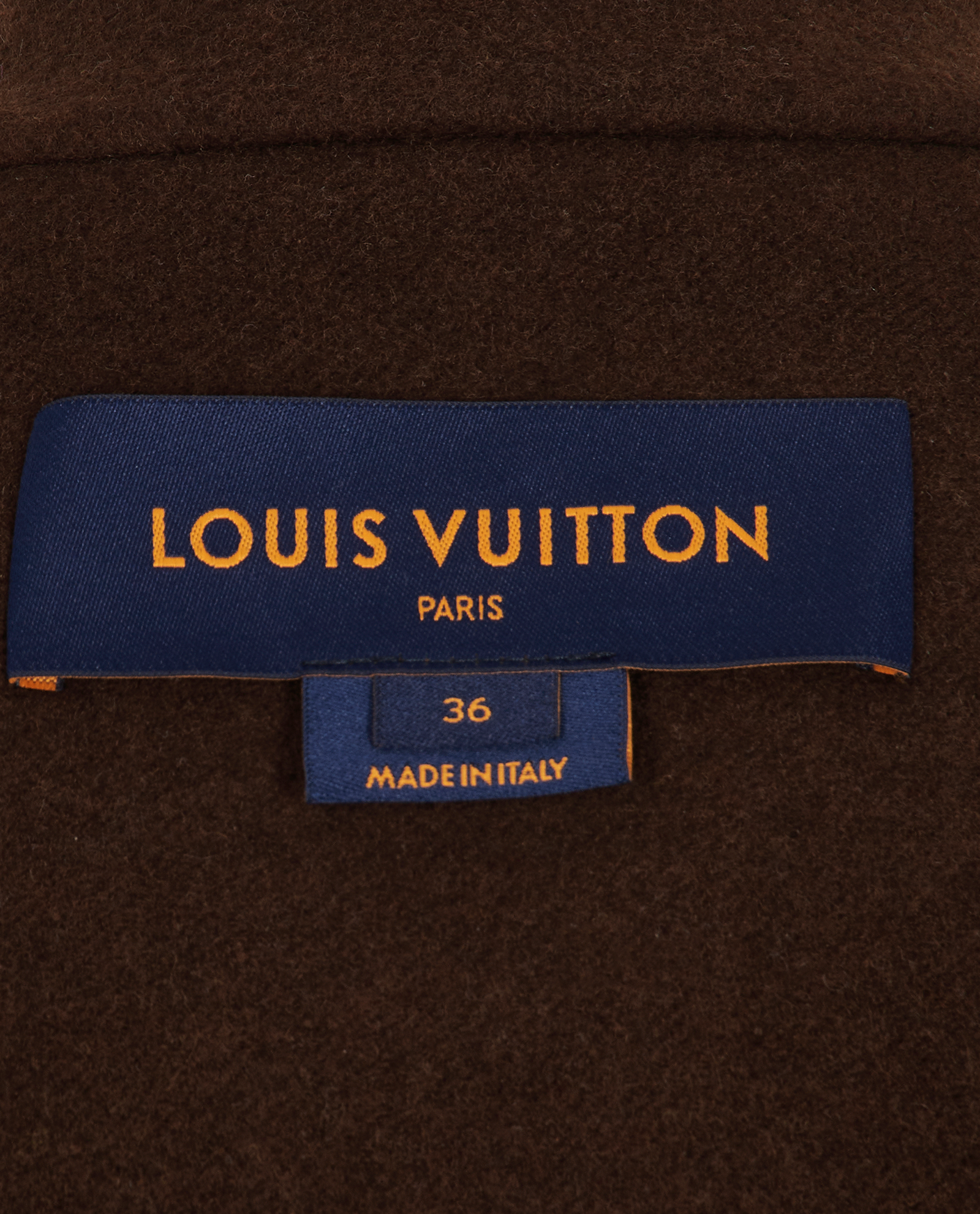 Louis Vuitton Monogram Coat, &pound;1,400, Clothing, Brown, Wool, Other view