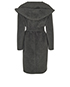Max Mara Belted Hooded Coat, back view
