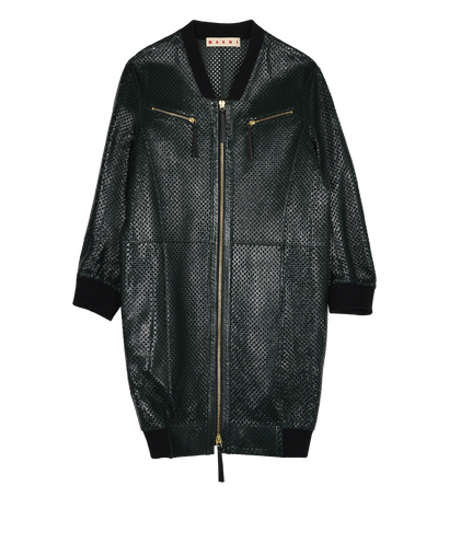 Marni Perforated Coat, front view