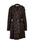 Marni Plaid Deconstructed Coat, front view