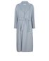 MaxMara S Belted Coat, &pound;650, Clothing, Blue, Wool, Front view