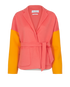 Max Mara Colour Block Short Coat, front view