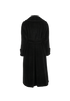 Max Mara Belted Coat, £450, Clothing, Black, Alpaca Wool/Wool, Back view