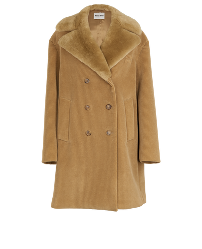 Miu Miu Corduroy Coat, front view