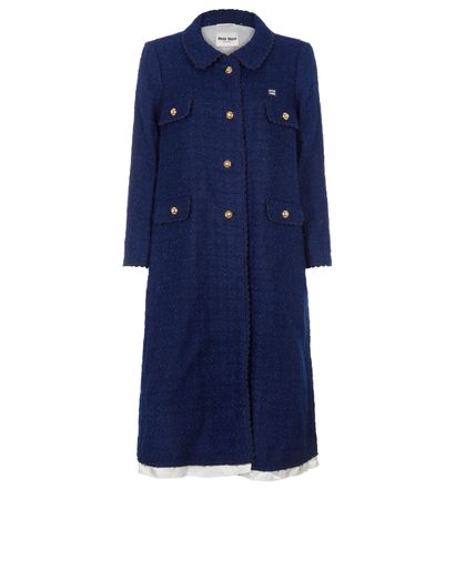 Miu Miu Tweed Coat, front view