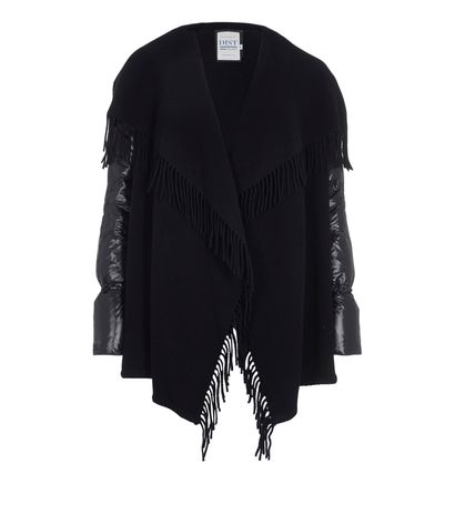 Moncler Padded Sleeve Cape, front view