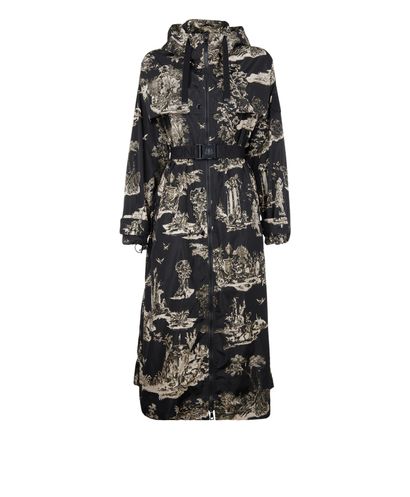 Moncler Bouteille Toile De Jouy Parka, front view