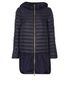 Moncler Hooded Thin Puffer Coat, front view