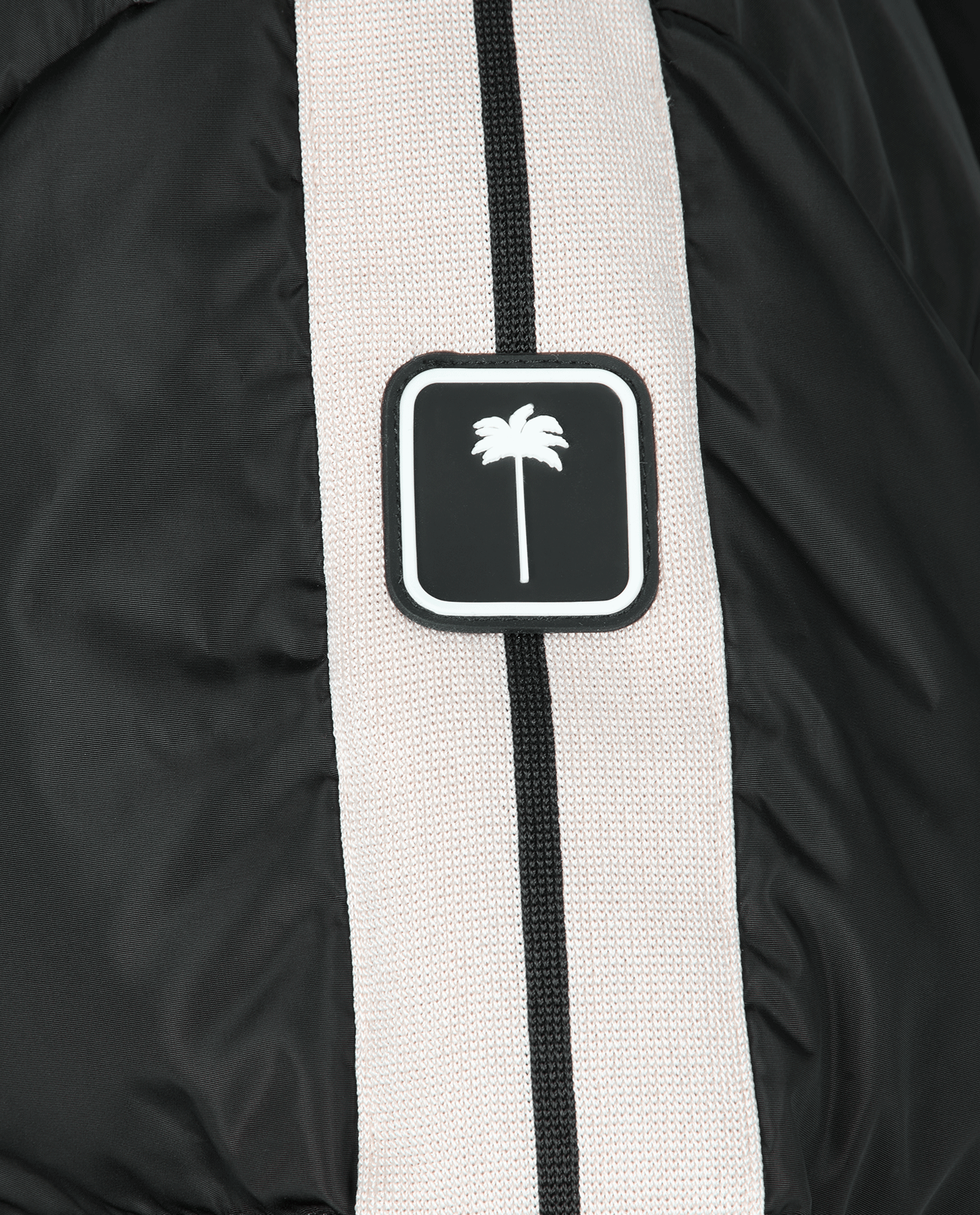 Palm Angels Detachable Hood Puffer, &pound;395, Clothing, Black, Polyester (Polymer), Other view