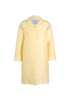 Prada Crystal-Embellished Coat, &pound;450, Clothing, Yellow, Polyester (Polymer), Front view