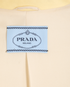 Prada Crystal-Embellished Coat, &pound;450, Clothing, Yellow, Polyester (Polymer), Other view