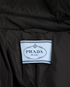 Prada Belted Short Logo Puffer Coat, &pound;1,500, Clothing, Black, Nylon, Other view