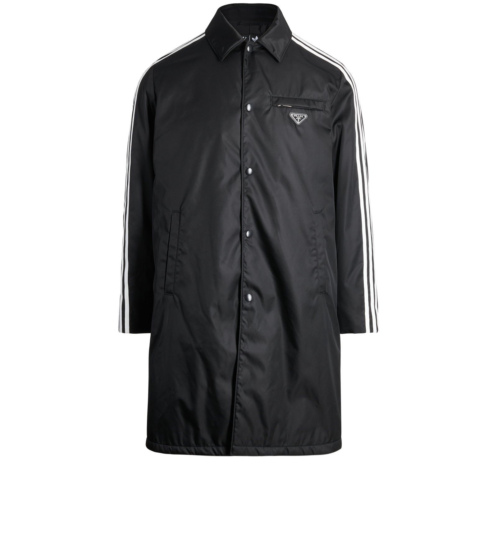 PRADA×adidas Re-Nylonアームラインナイロンカーコート 　新品 PRADA プラダ adidas Re-Nylon リナイロン Car Coat カー コート