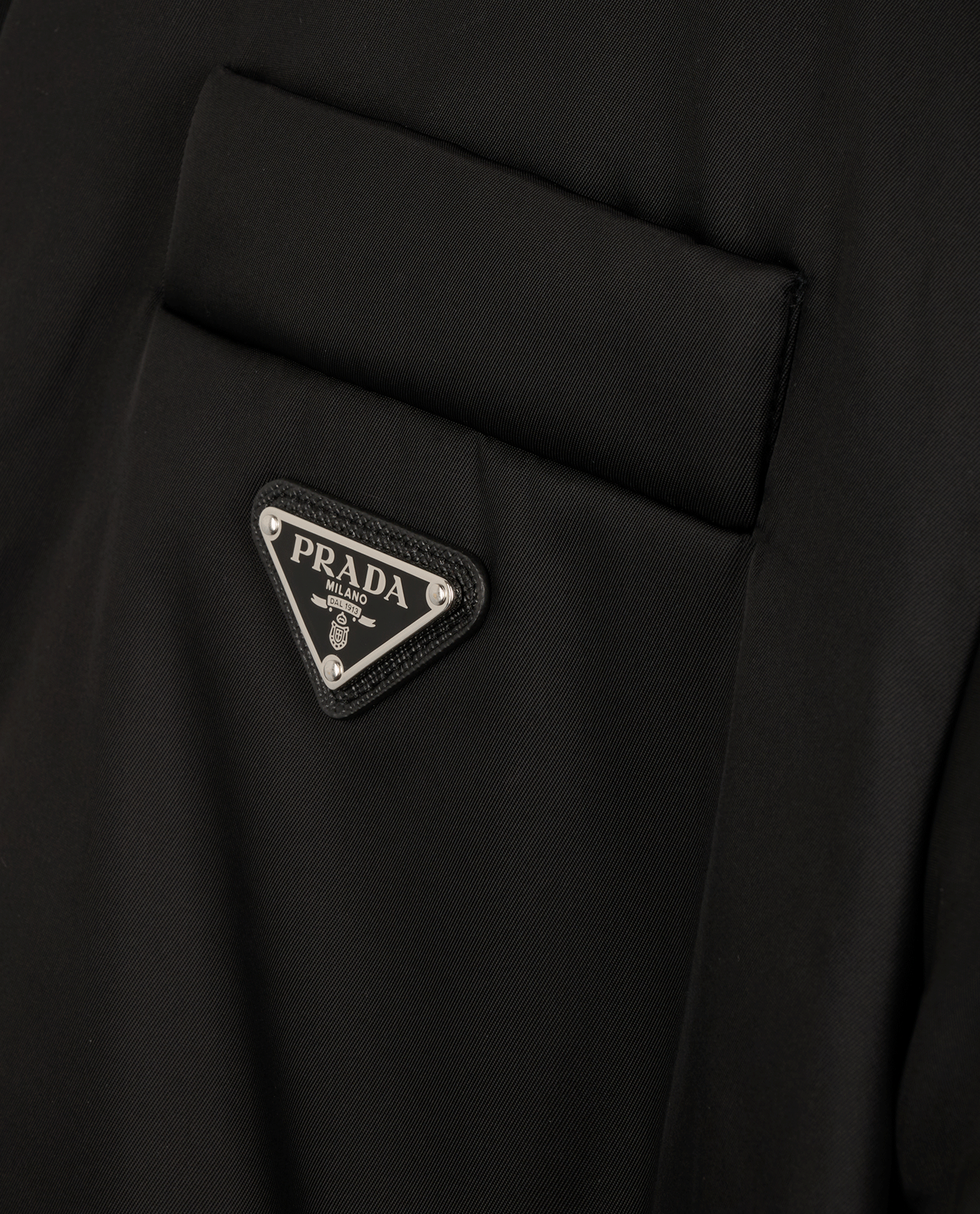 Prada Belted Long Logo Puffer Coat, &pound;2,500, Clothing, Black, Nylon, Other view