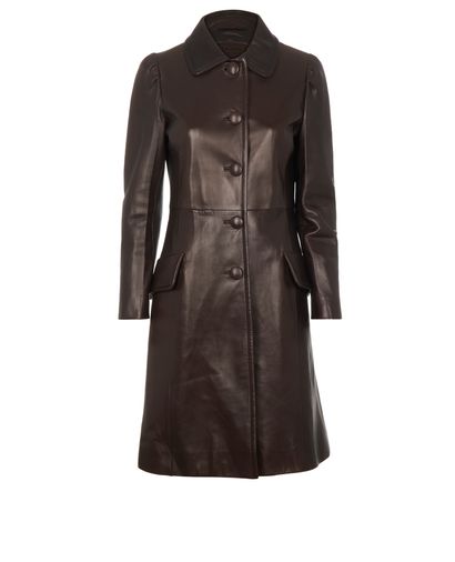 Prada Button Coat, front view