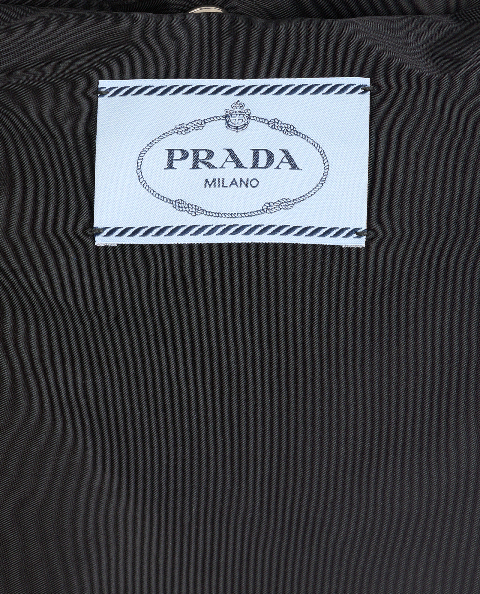 Prada Cape With Detachable Hood, &pound;450, Clothing, Black, Polyester (Polymer), Other view