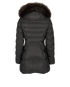 Prada Fur Hood Puffer, back view