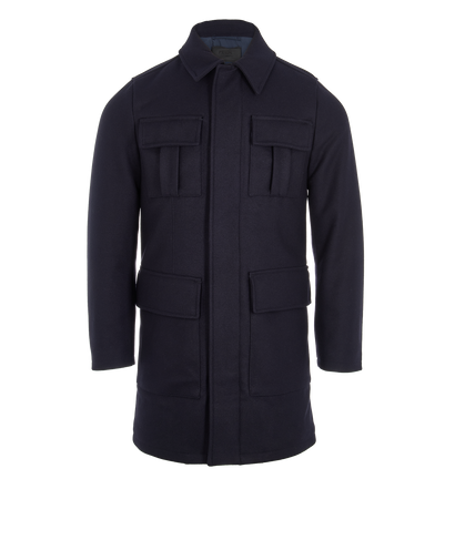 Prada 2019 Zip-Up Coat, front view