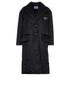 Prada Re-Nylon Long Gabardine Puffer Coat, front view