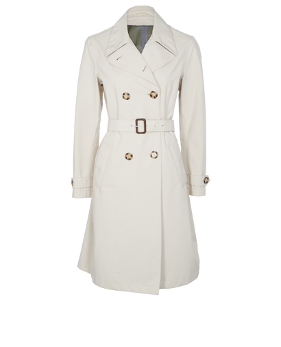 Prada Belted Trench Coat, front view