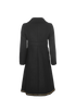 Prada Fitted A-line Coat, back view