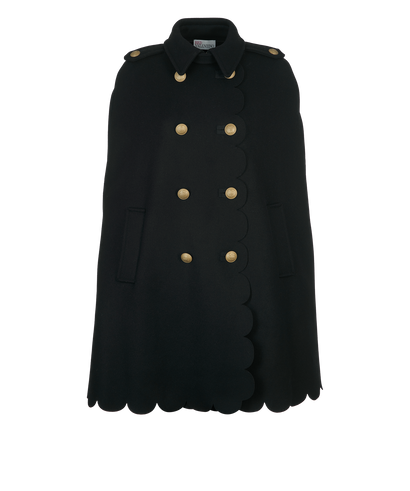 RedValentino Double Brasted Cape, front view