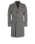 Saint Laurent Tweed Long Coat, front view