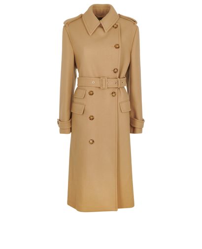 Stella McCartney Military Trench, front view