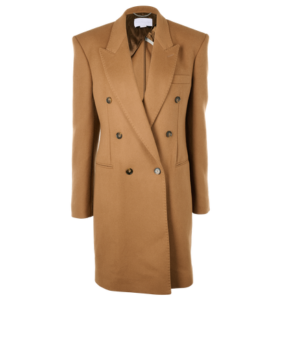 Stella McCartney Double Face Coat, &pound;375, Clothing, Brown, Wool, Front view