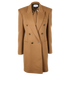 Stella McCartney Double Face Coat, &pound;375, Clothing, Brown, Wool, Front view