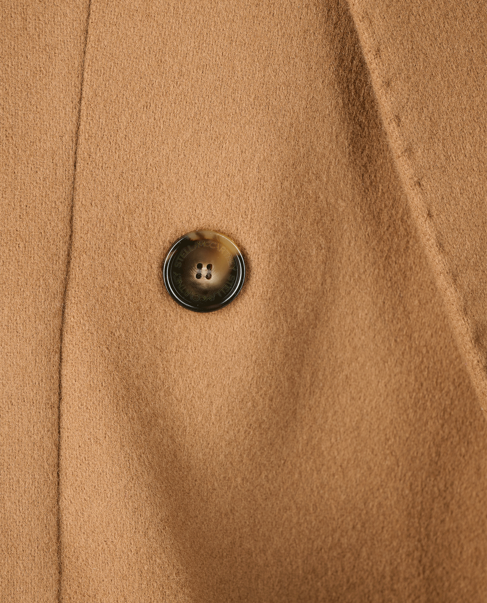 Stella McCartney Double Face Coat, &pound;375, Clothing, Brown, Wool, Other view