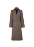 Stella McCartney Long Check Coat, front view
