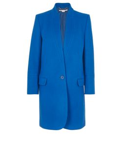 Stella McCartney Coat, Wool, Blue, UK14, 3*